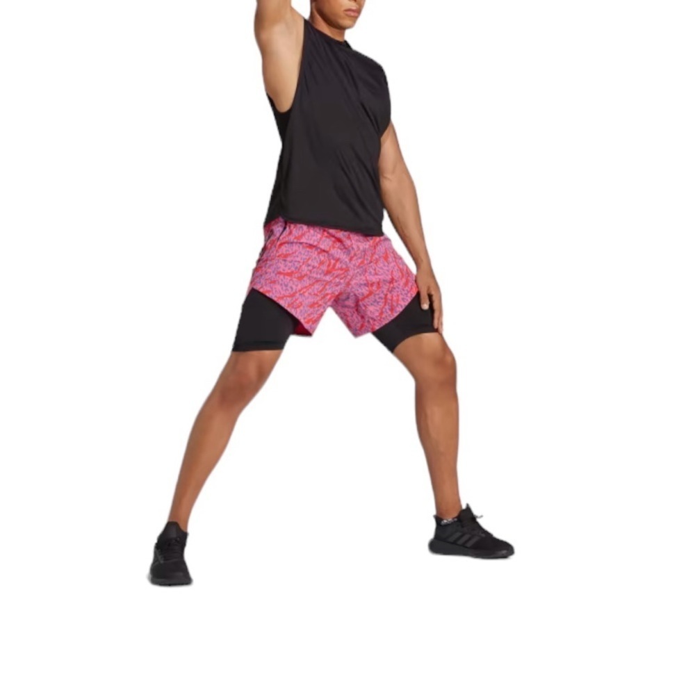 Adidas Men’s Animal Print Hit Short Curated By Cody Rigsby - Picture 3 of 15